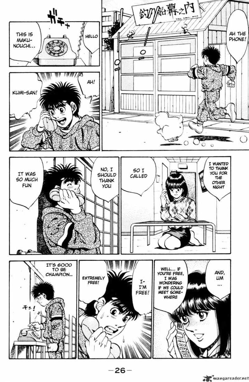 Hajime no Ippo: Fighting Spirit, Chapter 270 image 04